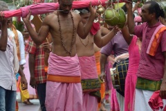 Celebration du Tai Poussam Cavadee a Saint-Louis, La Reunion
