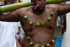 Celebration du Tai Poussam Cavadee a Saint-Louis, La Reunion