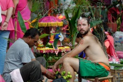 Celebration du Tai Poussam Cavadee a Saint-Louis, La Reunion