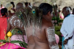 Celebration du Tai Poussam Cavadee a Saint-Louis, La Reunion