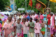 Celebration du Tai Poussam Cavadee a Saint-Louis, La Reunion