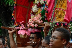 Celebration du Tai Poussam Cavadee a Saint-Louis, La Reunion