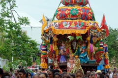 Celebration du Tai Poussam Cavadee a Saint-Louis, La Reunion
