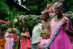 Celebration du Tai Poussam Cavadee a Saint-Louis, La Reunion