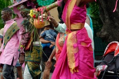 Celebration du Tai Poussam Cavadee a Saint-Louis, La Reunion