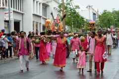 Celebration du Tai Poussam Cavadee a Saint-Louis, La Reunion