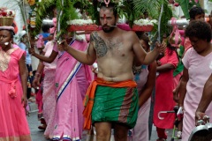 Celebration du Tai Poussam Cavadee a Saint-Louis, La Reunion