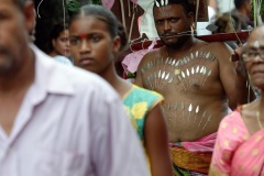 Celebration du Tai Poussam Cavadee a Saint-Louis, La Reunion