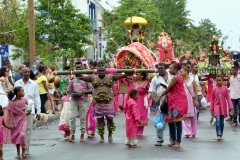 Celebration du Tai Poussam Cavadee a Saint-Louis, La Reunion