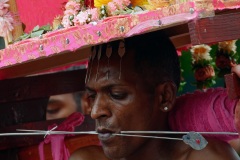 Celebration du Tai Poussam Cavadee a Saint-Louis, La Reunion