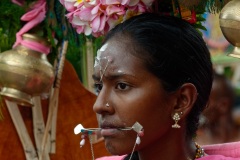 Celebration du Tai Poussam Cavadee a Saint-Louis, La Reunion