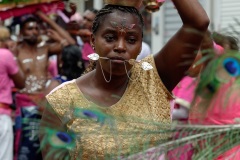 Celebration du Tai Poussam Cavadee a Saint-Louis, La Reunion