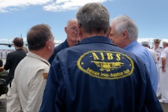 Ceremonie pour le centenaire de la disparition de Roland Garros au DA181 de la Reunion