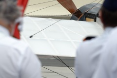 Ceremonie pour le centenaire de la disparition de Roland Garros au DA181 de la Reunion