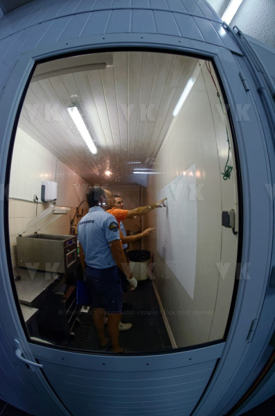 Controles sanitaires et administratifs par la Brigade Nautique Cotiere de gendarmerie