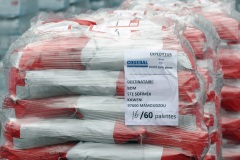 Chargement et desinfection du fret a destination de Mayotte - Loading and disinfection of freight bound for Mayotte