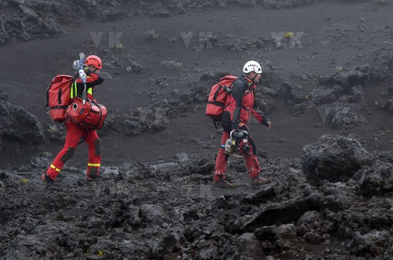 Crash d’un aeronef dans la zone du volcan