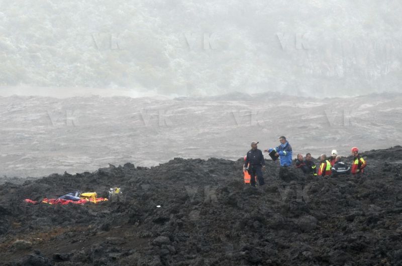 Crash d’un aeronef dans la zone du volcan