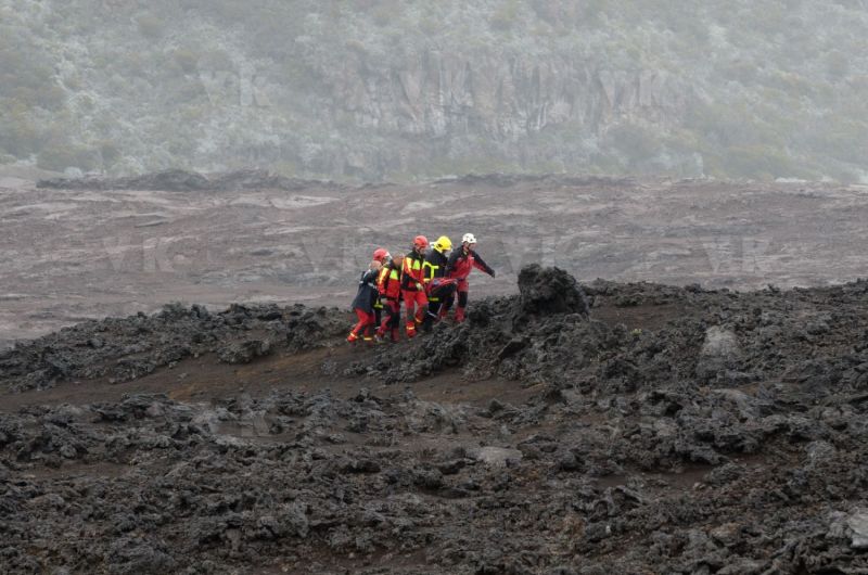 Crash d’un aeronef dans la zone du volcan