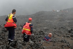 Crash d’un aeronef dans la zone du volcan