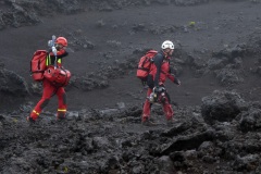 Crash d’un aeronef dans la zone du volcan