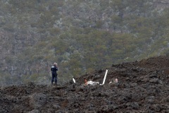 Crash d’un aeronef dans la zone du volcan