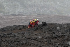 Crash d’un aeronef dans la zone du volcan