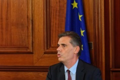Dominique Sorain, prefect of Reunion, held a press conference on August 7, 2015 | prefecture in Saint-Denis