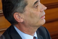 Dominique Sorain, prefect of Reunion, held a press conference on August 7, 2015 | prefecture in Saint-Denis