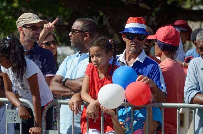 Defile du 14 juilet a La Reunion