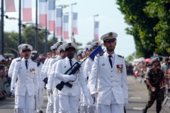 Defile du 14 juilet a La Reunion