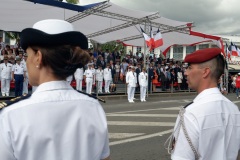 Defile du 14 juilet a La Reunion