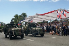 Defile du 14 juilet a La Reunion