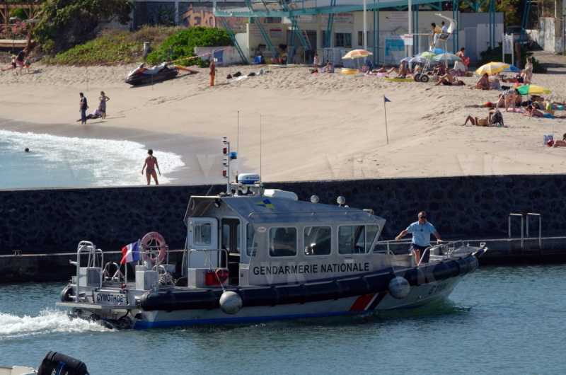 Demonstration de sauvetage avec les acteurs de l'Etat en Mer