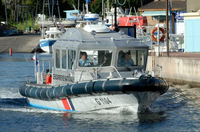 Demonstration de sauvetage avec les acteurs de l'Etat en Mer