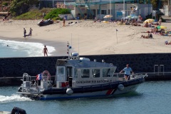 Demonstration de sauvetage avec les acteurs de l'Etat en Mer