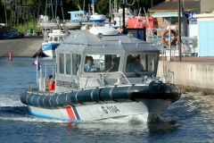 Demonstration de sauvetage avec les acteurs de l'Etat en Mer