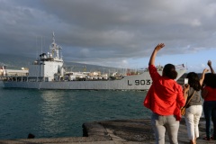 Batiment militaire BATRAL Marine Nationale