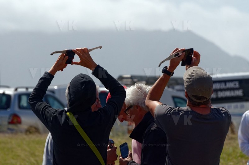 Observation de l'éclipse annulaire