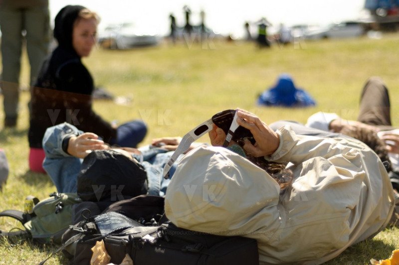 Observation de l'éclipse annulaire