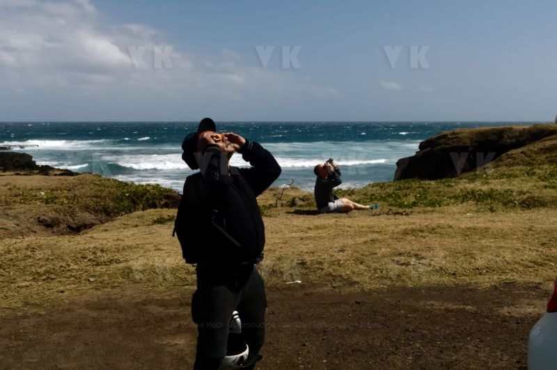 Observation de l'éclipse annulaire