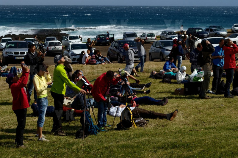 Observation de l'éclipse annulaire