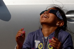 Observation de l'éclipse annulaire