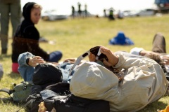 Observation de l'éclipse annulaire