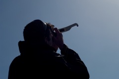 Observation de l'éclipse annulaire