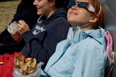 Observation de l'éclipse annulaire