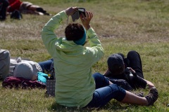 Observation de l'éclipse annulaire