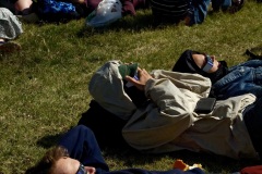 Observation de l'éclipse annulaire