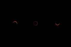 Observation de l'éclipse annulaire