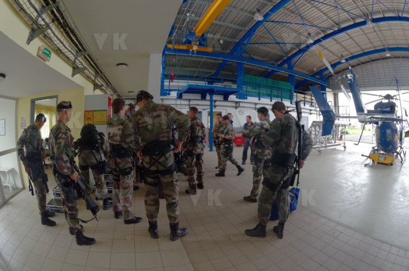 Entrainement aerocordage avec la SAG et le GPI